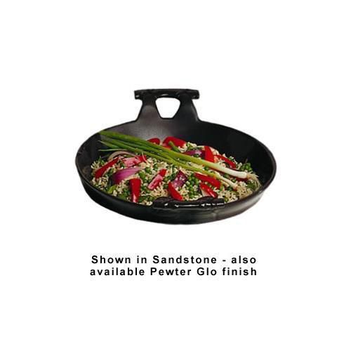 Bon Chef 6050S Wok with Handle, 3-1/2 Qt., 12&#034; dia., 16&#034; X 4-1/4&#034;, Aluminum