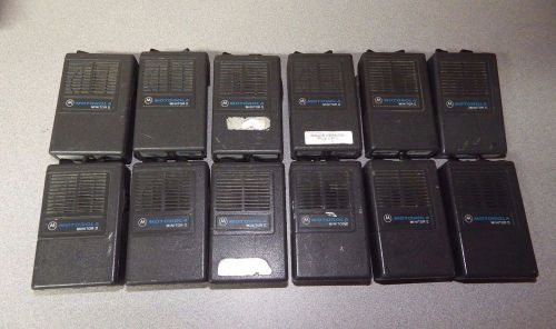 Motorola Minitor II VHF Pager Lot of 12