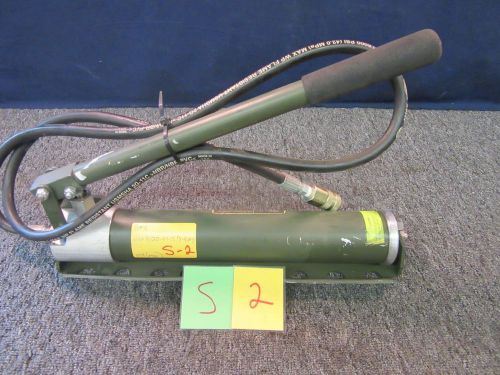 BOGERT BMI HYDRAULIC HAND PUMP 6500 PSI HUMMER HMMWV MILITARY P40A USA NEW NOS