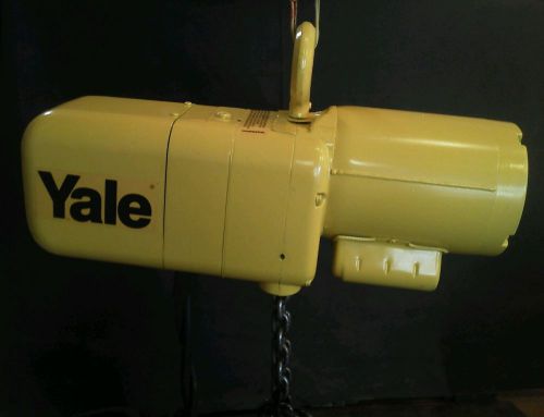 YALE 2 TON ELECTRIC CHAIN HOIST 120/240 VOLTS