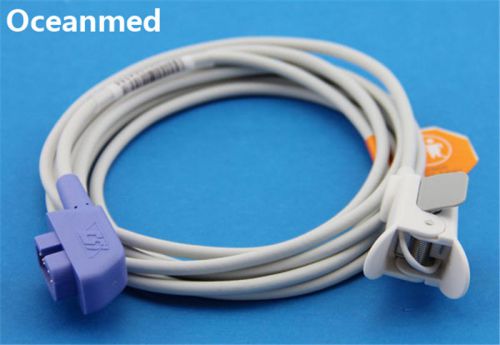 Oximetry Probe SpO2 Sensor Pediatric Finger Clip Criticare 1563-10D, 6pin 3m/9ft