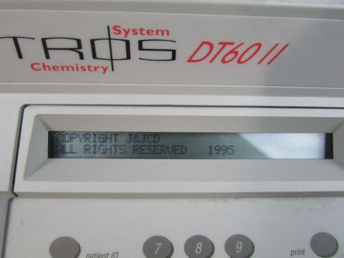 Vitros Johnson &amp; Johnson DT60 II Chemistry System - 14480