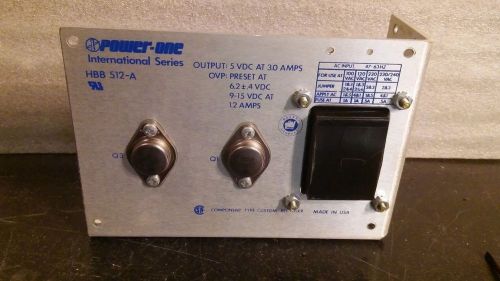 Power-One HBB 512-A  power supply electronics radio parts
