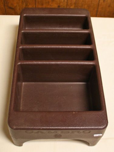 Cambro LCDCH Brown Condiment Holder