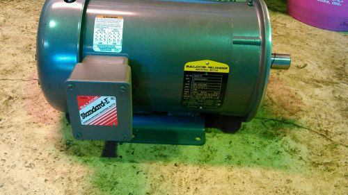 Baldor 5 horse 3 phase motor