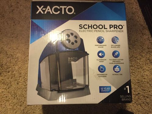 X-Acto School Pro Electric Pencil Sharpener 1670 6 holes