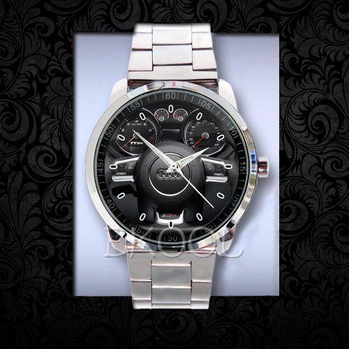 180 Audi TT Ultra Quattro Concept Steering Wheel Design On Sport Metal Watch