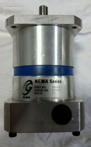 NEMA SERIES GAM  EPL-N34-007G RATIO 7:1 GEARHEAD