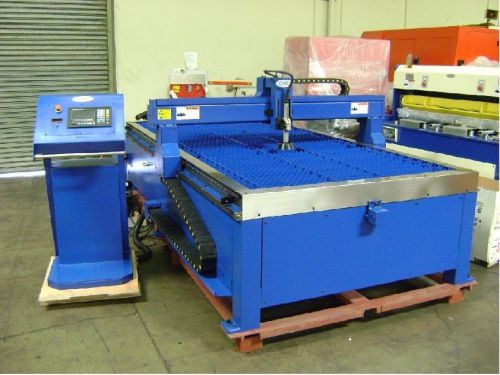 Gmc pt-0510/105a cnc plasma cutter, 5&#039;x10&#039; cnc plasma tbl w/hypertherm powermax for sale