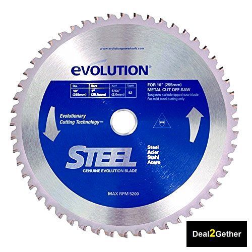 Steel Cutting Saw Blade 52-Tooth Durable Tool Home Improvement Quality Equipment