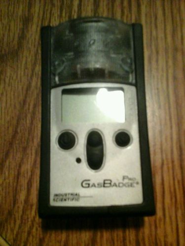 INDUSTRIAL SCIENTIFIC GAS BADGE PRO GB60 GAS DETECTOR