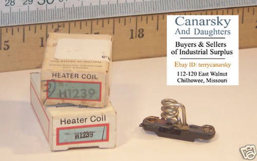 3 NEW CUTLER HAMMER H1239 HEATER COILS ***MAKE OFFER***