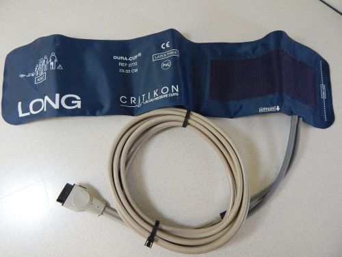 CRITIKON DURA-CUFF REF 2772 23-33CM Latex Free Blood Pressure Cuff *USED*