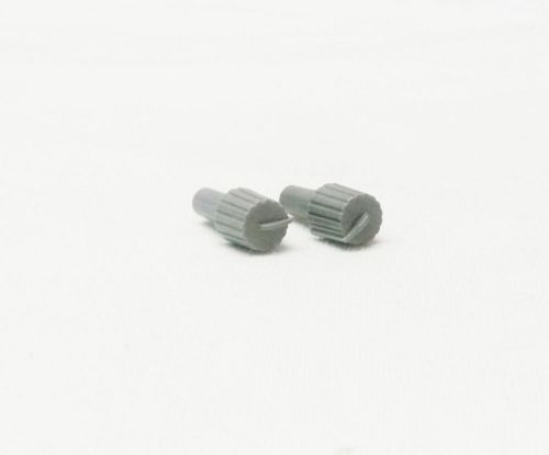 ( NOS) Tektronix Gray Oscilloscope Knobs