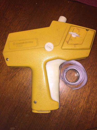 1 monarch 1110 price marking gun labeler marker yellow for sale