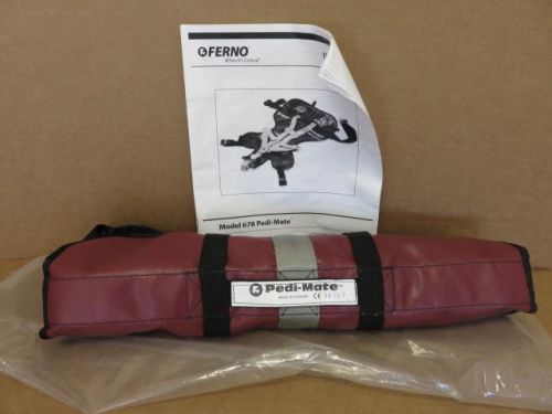 Ferno 678 Pedi-Mate Pediatric Restraint System w/ Manual *New*