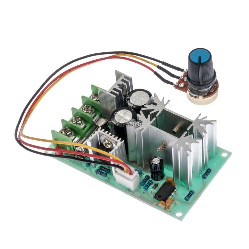 20A DC12V24V36V48V PWM HHO RC Motor Speed Regulator Controller Switch Good CaF8