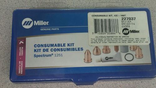 Miller Spectrum 1251 plasma consumable kit ICE 100T