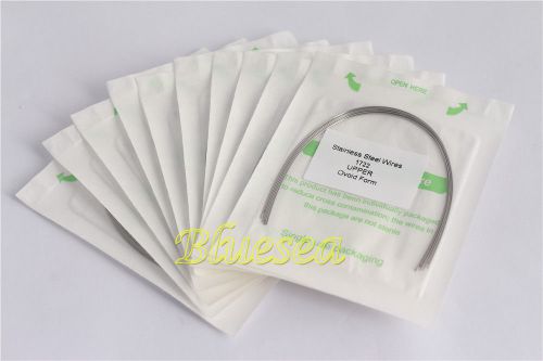 30 packs dental orthodontic stainless steel arch wires rectangular 17*22 upper for sale