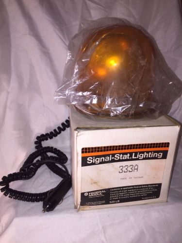 SIGNAL STAT FEDERAL MOGUL LIGHTING 333A ORANGE Dash CONSTRUCTION, MAINTENEN Roof