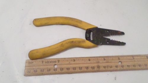 Vintage Ideal Reflex T-Stripper 7&#034; Wire Strippers Wire Cutter 45-415