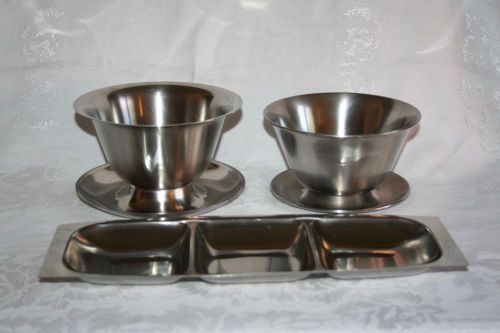 VOLLRATH/DENMARK/ETC STAINLESS STEEL SERVING PIECES