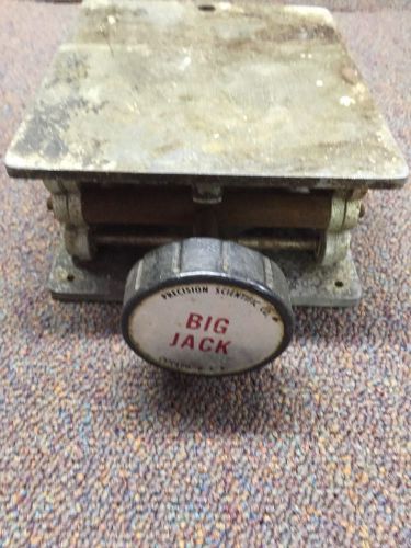 PRECISION SCIENTIFIC BIG JACK ADJUSTABLE LAB JACK  MADE  IN USA