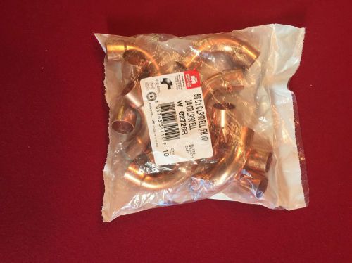 5/8 Long Radius Copper 90 Pack Of 10