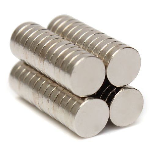 50pcs n35 6x1.5mm strong round cylinder magnets rare earth neodymium magnets for sale