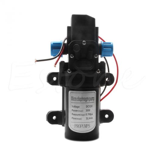 DC 12V 30W 0142 3L/Min Motor High Pressure Diaphragm Water Self Priming Pump