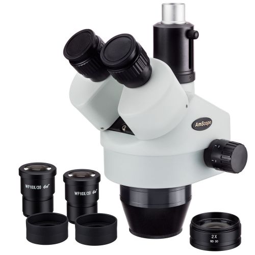 AmScope SM790T 7X-90X Trinocular Zoom Stereo Microscope Head