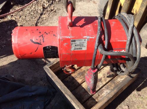 Dayton 1 Ton Electric Hoist 3Yb80