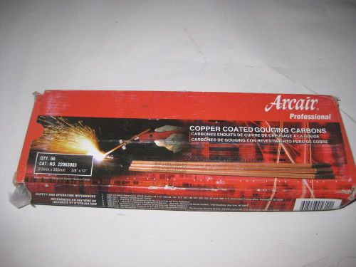 Arcair 3/8&#039;&#039; x 12&#039;&#039; Copper Coated Gouging Carbons PKG-50 PCS 22-063-003