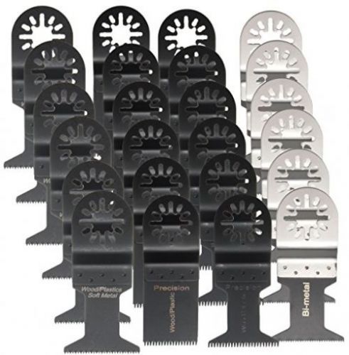 BABAN 24Pcs Oscillating Multi Tool Saw Blade Set For Fein Multimaster Makita