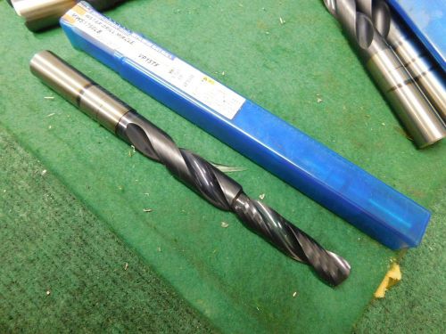 Mitsubishi Solid Carbide Drill .595&#034; Coolant Through .677&#034; Chamfer