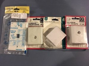NEW In Package Lot Of Variety Of Jack Adapters
