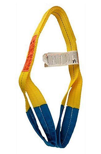 All material handling ee290204 web sling, 2-ply, eye and eye, 2&#034; x 4 for sale