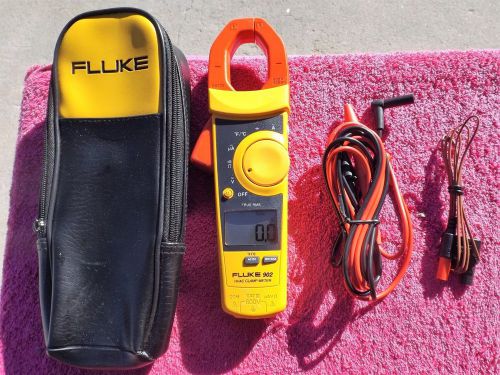 Fluke 902 *mint!* true rms &#034;hvac&#034; clamp meter! for sale