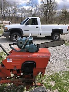 Old Vintage  David Bradley 647G Chain Saw chainsaw Sears Roebuck wood cutter