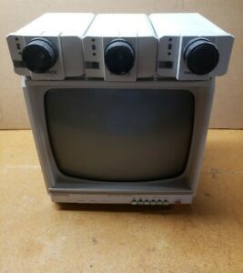 Magnavox MC3510 AL02 12TX3512/17W Monitoring System Observation Monitor TV 3 Cam