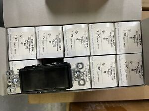 100 PACK - P&amp;S 15 AMP Decora 4 Way Switch Black  TM874-BK 120/277VAC 15A