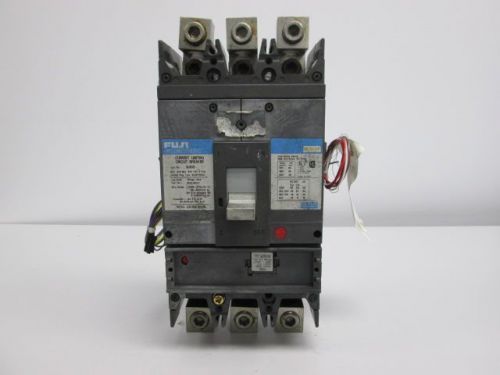 FUJI BU3KHC CURRENT LIMITING 3POLE 400A AMP 600V-AC CIRCUIT BREAKER D256542