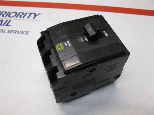 Square d qo330 circuit breaker 30 amp 3 pole qo snap in series 2 for sale