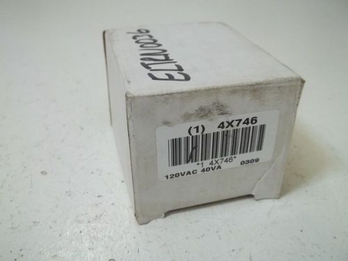DORMEYER PRODUCTS DCT-40-120 TRANSFORMER 120V *NEW IN A BOX*