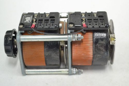 Powerstat q217u-2 variable 1.7kva 2ph 240v-ac 0-240v-ac transformer b331446 for sale