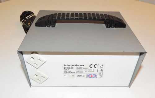 Tacima autotransformer model sc 5565 2000 va ac convert usa to uk for sale