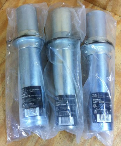 New Lot of 3 STI Firestop Sleeve FS200 Ready Sleeve 2&#034; SpecSeal NOS in Package