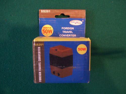 SEVEN STAR #SS201 FOREIGN TRAVEL CONVERTER - VOLTAGE CHANGER