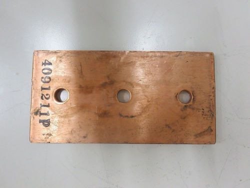 6.0&#034; x 3.0&#034; x 0.25&#034; Flat Copper Bus Bar / UNS C11000 / 99.9% Pure Copper