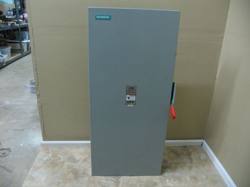 Siemens HF365N Heavy Duty Safety Switch 400A, 3 Pole, 600VAC/250VDC/